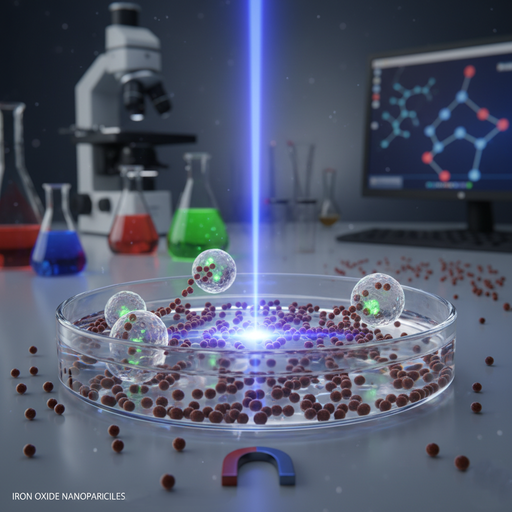 [MBPS-10000-360B] Blue Fluorescent PS Magnetic Particles, 100 um-Biotin